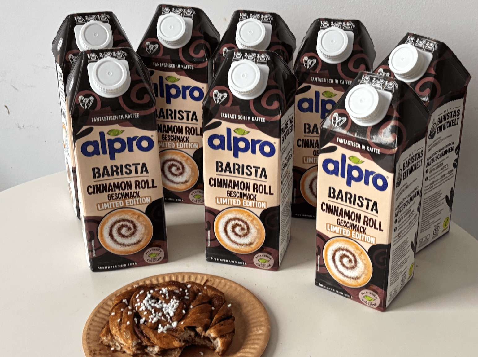 Alpro Barista Cinnamon Roll – każda jesieniara musi go spróbować!